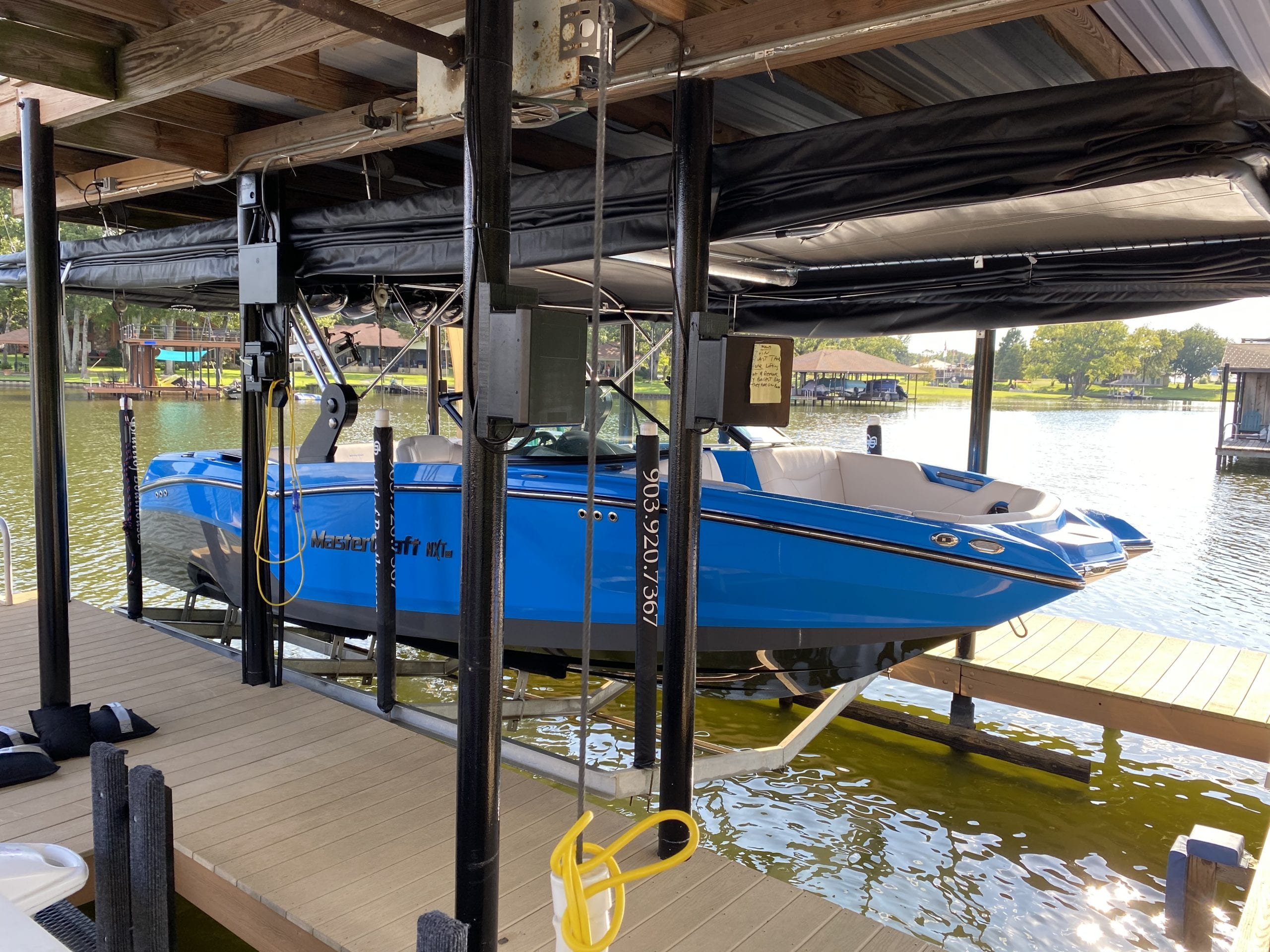Ozark Touchless Cover LLC - The Touchless Boat Cover